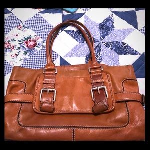 Michael Kors Vintage Brown Satchel Purse